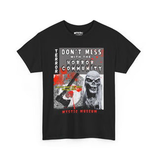 Don't Mess with Horror Tee - Black