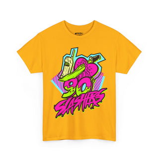 I Love 90s Slashers Vintage Yellow Tee