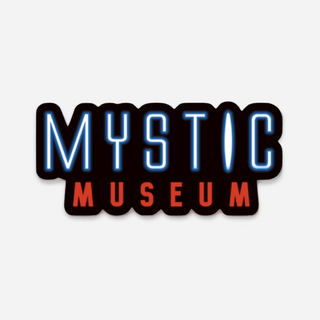 Mystic Museum Sci Fi Logo Sticker