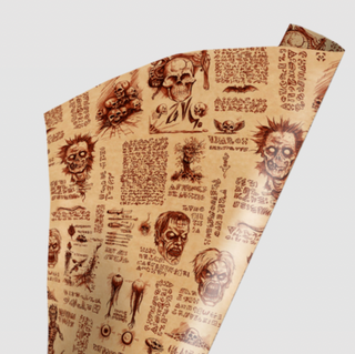 Evil Dead 2 Necronomicon Wrapping Paper