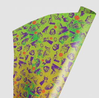 Goosebumps Splatter Wrapping Paper