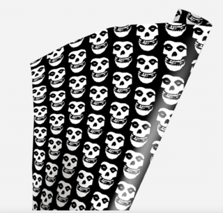 Misfits Skull Wrapping Paper