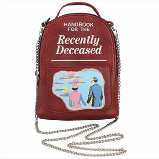 Beetlejuice Recently Deceased Mini Wristlet Bag