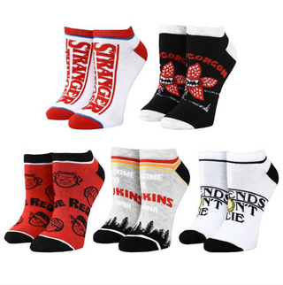 Stranger Things Mixed Icons 5 Pair Ankle Socks