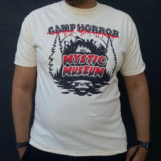 Camp Horror Lake Logo Beige Shirt