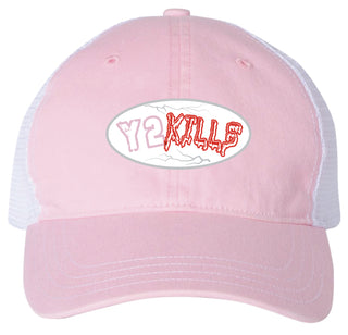 Y2Kills Logo Hat Pink